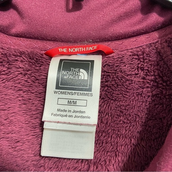 The North Face Pullover Quarter 1/4 Zip Jacket Women's Medium Fuschia/Eggplant - Picture 3 of 5